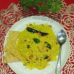 A picture of Lemon Rice.