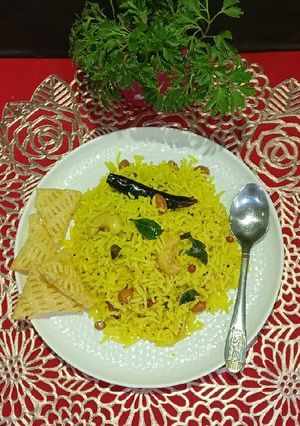 A picture of Lemon Rice.