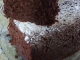 Budín de chocolate super esponjoso y húmedo