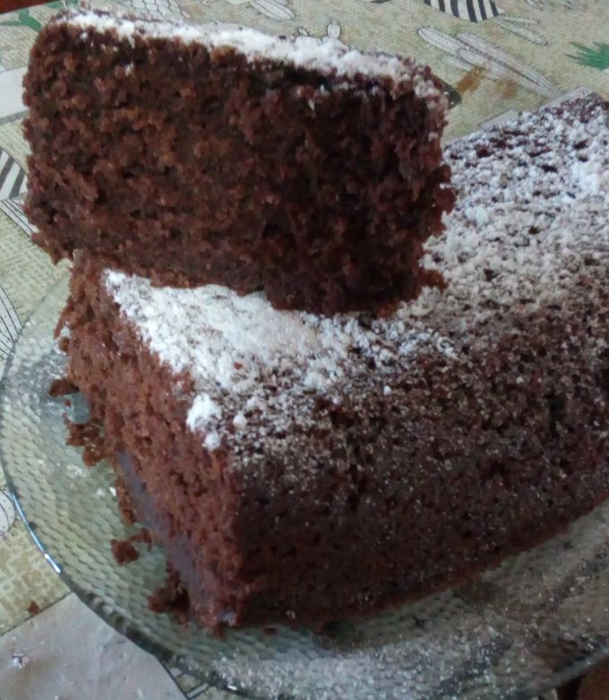 Una foto de Budín de chocolate super esponjoso y húmedo