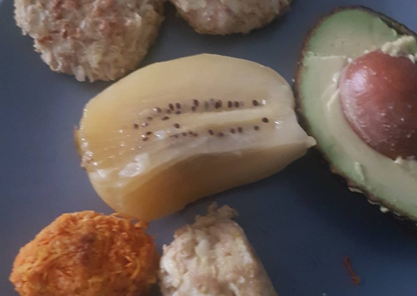 Hamburguesas de calabacín BLW