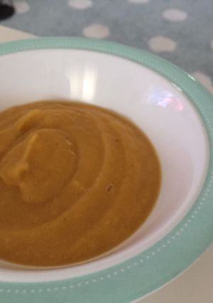 Foto principal de Crema de calabaza y lenteja