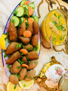صورة لوصفة كبة برغل عراقية على طريقتي