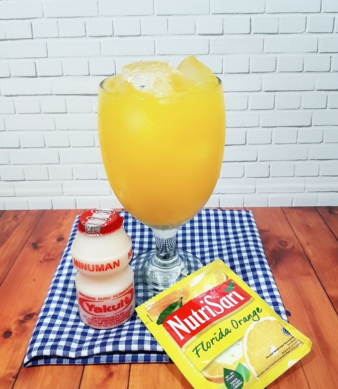 Foto resep Es nutrisari yakult