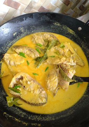 Foto resep Gulai kuning ikan kakap merah
