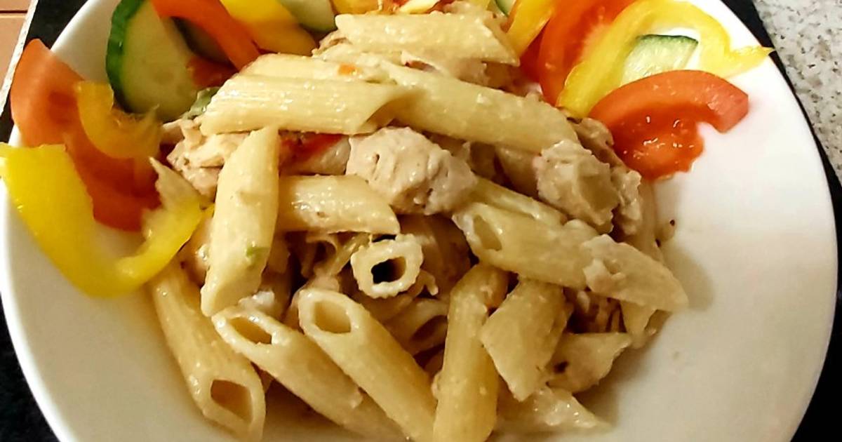My Chicken Pasta with Chilli,Salt & Pepper Seasoning 😍 Recipe by