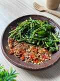 Brambang Asem Kangkung