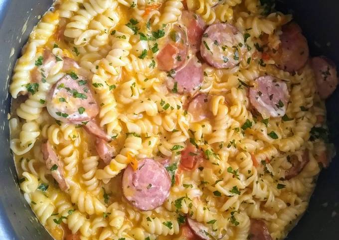Macarrão Cremoso na pressão 😋