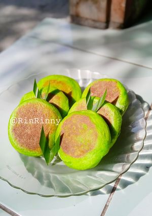 Foto resep Roti Gepeng Pandan Coklat 🍞🍫