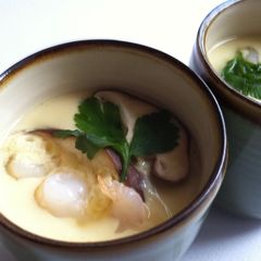 A picture of Chawanmushi (Savoury Custard Soup).