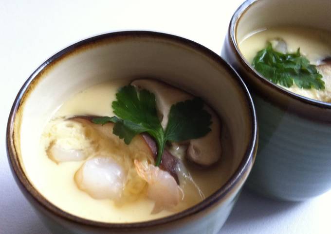 Recipe of Homemade Chawanmushi (Savoury Custard Soup)