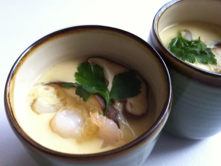 Recipe Chawanmushi (Savoury Custard Soup) the Delicious Tasty