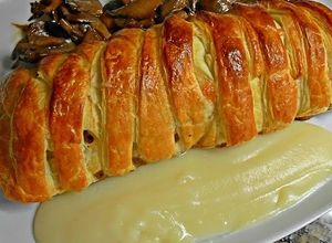 Foto principal de Solomillo wellington con salsa de manzanas y setas