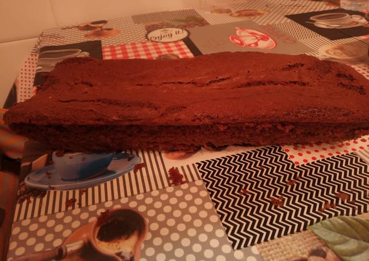 Bizcocho básico de yogurt y cacao(receta familiar)