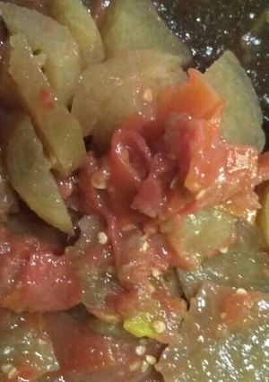 Foto resep Pelcing pencoq geranggang (rumput laut) pedez