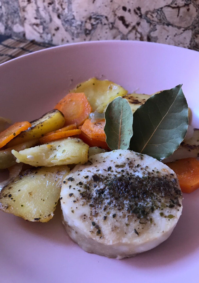 Una foto de Merluza al papillote 🐟