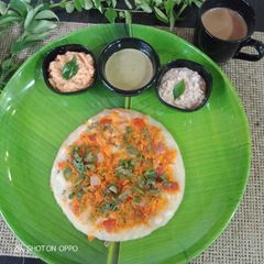 Veggie semolina uttapam (instant) A picture of Veggie semolina uttapam (instant).