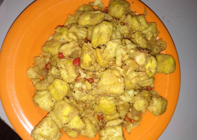 Yuk intip, Bagaimana cara memasak Tahu Cabe Garam  spesial