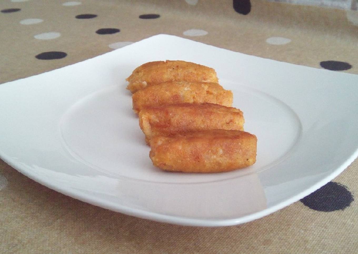 Croquetas de trigo sarraceno con bechamel integral