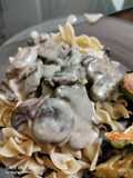 Homemade Mushroom Stroganoff