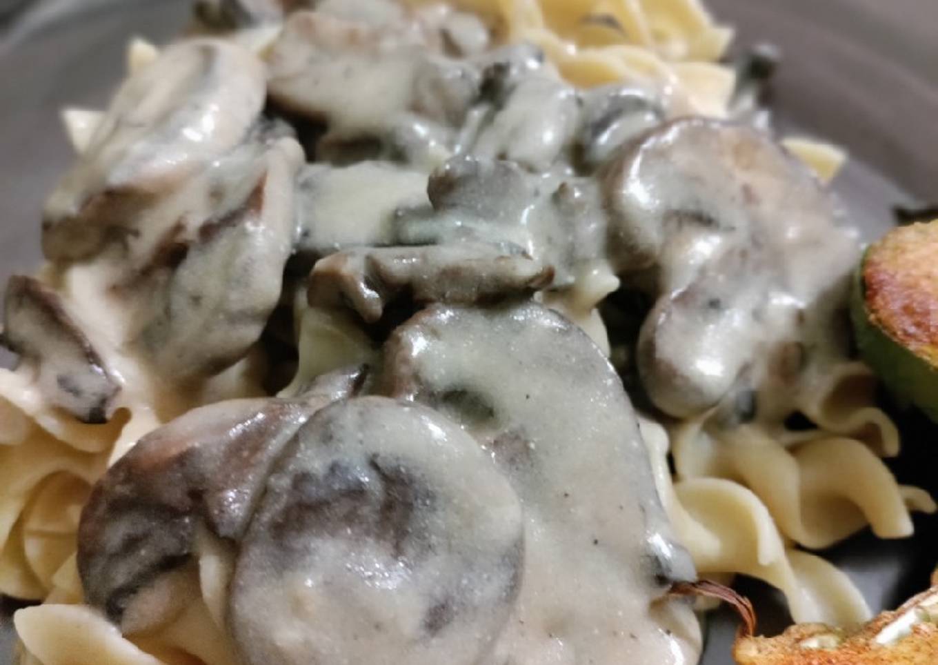 Homemade Mushroom Stroganoff