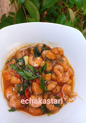 Foto resep Udang Pedas Manis Kemangi