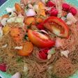 Bihun goreng acak adut