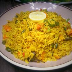 A picture of Vegetables Fried Rice.