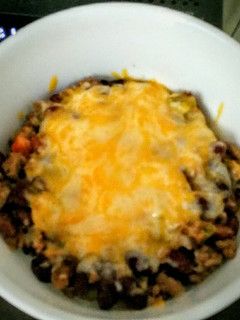 A picture of Cheesy Mexican Chili.