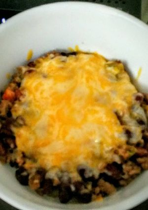 A picture of Cheesy Mexican Chili.