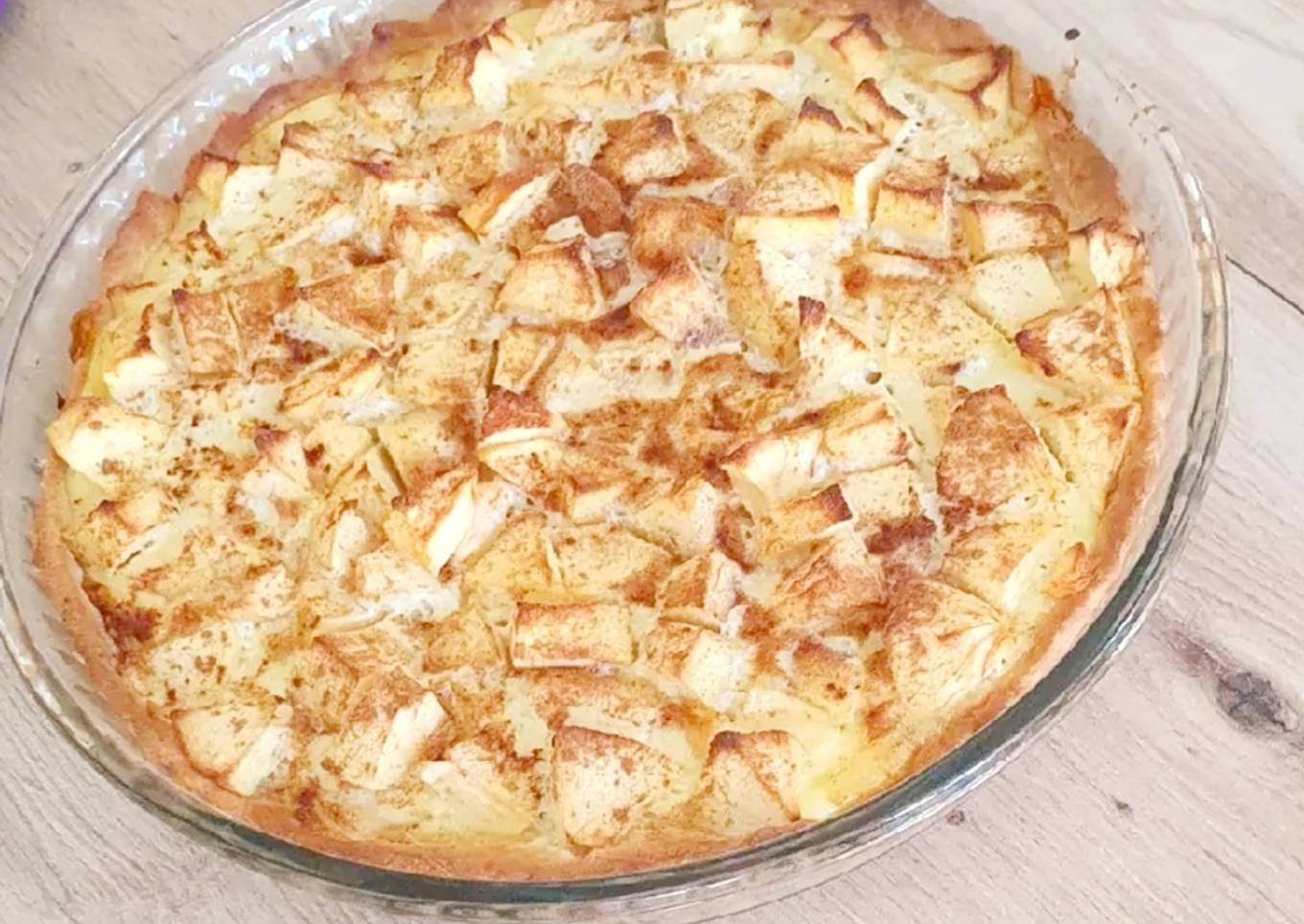 Tarte aux Pommes 🍎 & Cannelle 100% maison