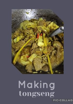 Foto resep 98.Tongseng daging