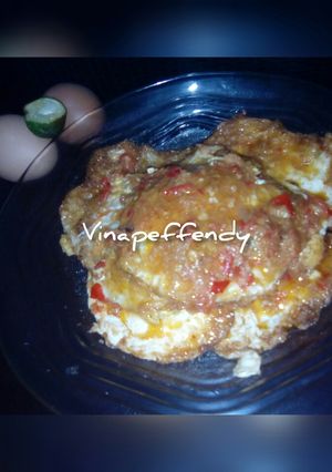Foto resep Telor ceplok balado