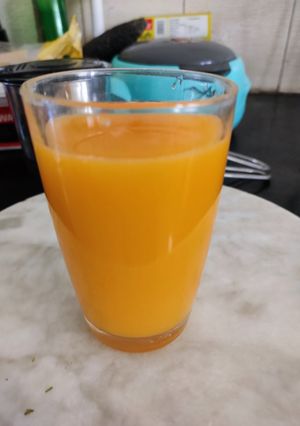 A picture of Tang mango sharbat.