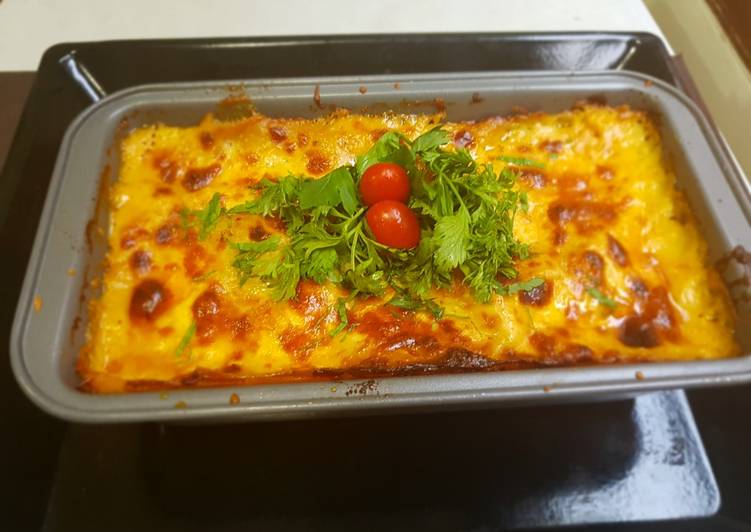 Cara termudah untuk Terbaik Di RumahLasagna Bolognese #SelasaBisa #BikinRamadanBerkesan