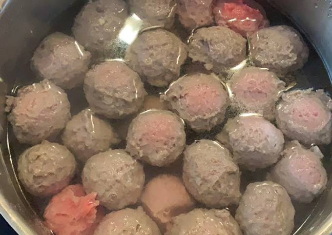 Resep Bakso Sapi Kenyal Oleh Chintya Siekiera Cookpad