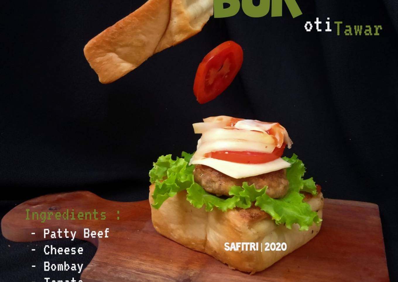 Burger Roti Tawar