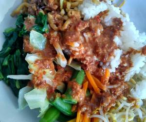 Mudahnya Membuat Pecel sayur Mantul Banget