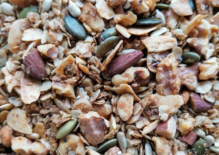 Easiest Way to Make Any-night-of-the-week Homemade granola