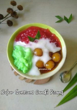 Foto resep Bubur Sumsum Candil Pisang