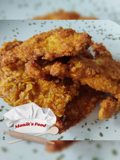 Una foto de Tiras de pollo crocantes