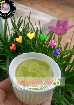 Hình của món Smoothie Bơ Sữa công thức.