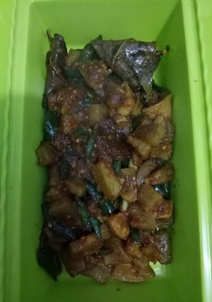 Foto resep Tumis kikil cabe ijo