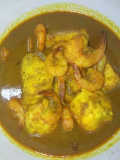 Foto resep Gulai udang telur tahu