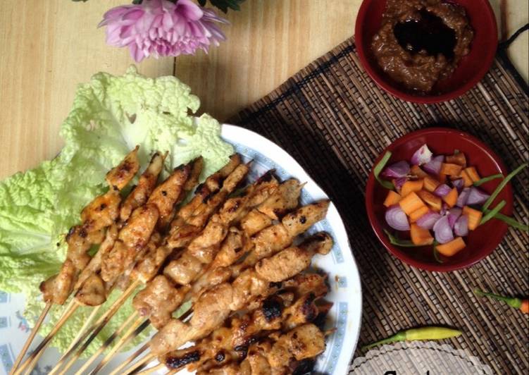 Langkah Menyiapkan Sate Ayam Oriental (super mudah) #kreasi_ayam Anti Gagal
