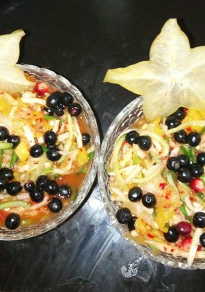 Foto resep Rujak serut buah buni
