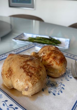 Una foto de Pollo “rostizado”