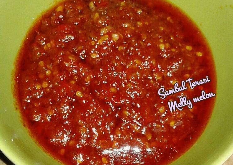 Resep Sambel Terasi maknyuss Anti Gagal