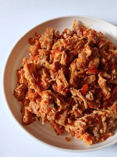 Foto resep Balado Tempe dan Ayam Suwir