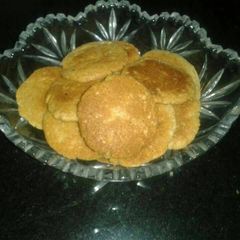 A picture of Oat and besan cookies.